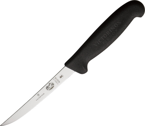 5 Straight Semi-flex Narrow Boning Knife - North Central Foods